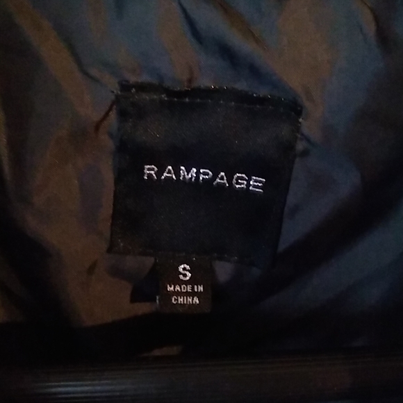 Rampage zip front textured pea coat - Picture 4 of 7